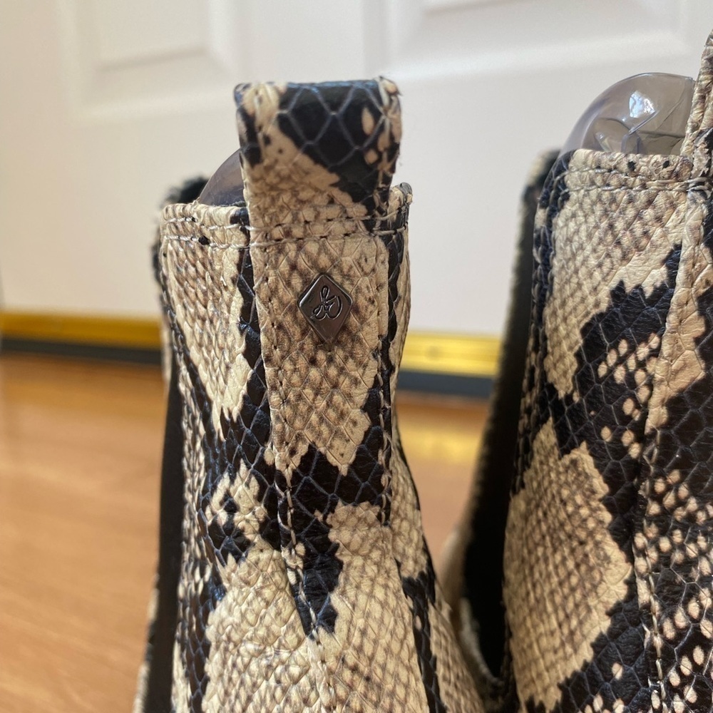 Sam Edelman Women’s Size 8 Reesa Python Snakeskin… - image 6